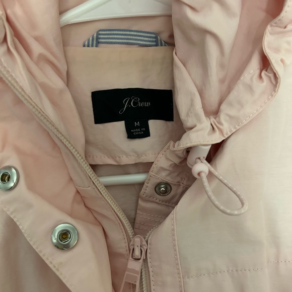 J. Crew Light Pink Raincoat - Picture 2 of 2